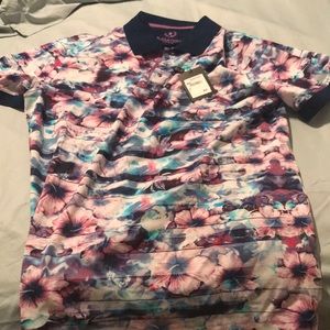 Bugatchi floral polo